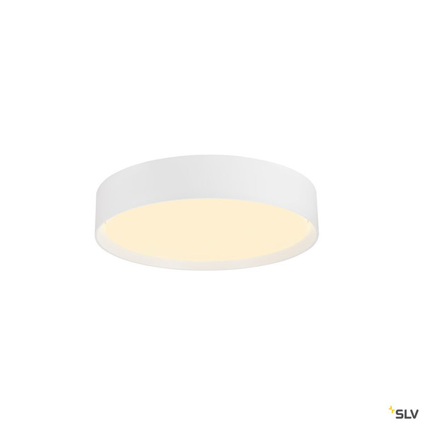 SLV 1008925 DECONA 30, CL, Sensor, Deckenaufbauleuchte, rund, 2700/3000K, 17 W, weiß