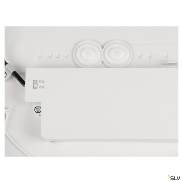 SLV 1008926 DECONA 30, CL, Sensor, Deckenaufbauleuchte, rund, 3000/4000K, 17 W, weiß