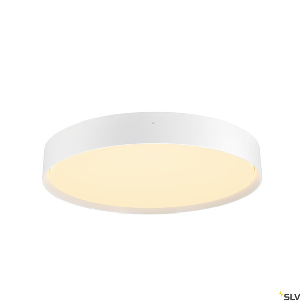 SLV 1008927 DECONA 42, CL, Sensor, Deckenaufbauleuchte, rund, 2700/3000K, 23 W, weiß