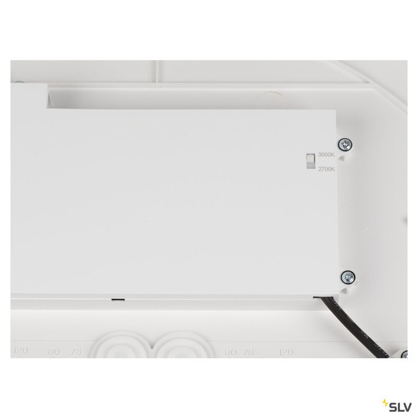 SLV 1008927 DECONA 42, CL, Sensor, Deckenaufbauleuchte, rund, 2700/3000K, 23 W, weiß