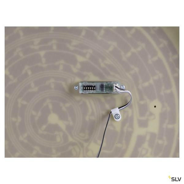 SLV 1008928 DECONA 42, CL, Sensor, Deckenaufbauleuchte, rund, 3000/4000K, 23 W, weiß