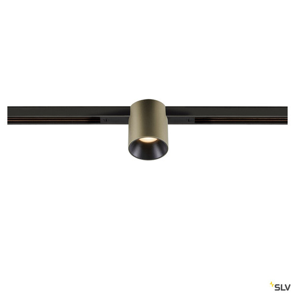 SLV 1008948 FIX-IT!, 48V, DALI, rund, Standard track, Spot, 2700K, 6.6 W, 36°, bronze / schwarz