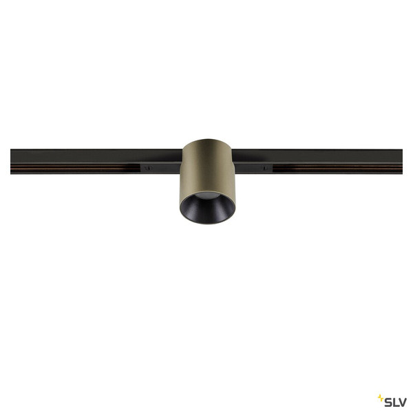 SLV 1008948 FIX-IT!, 48V, DALI, rund, Standard track, Spot, 2700K, 6.6 W, 36°, bronze / schwarz