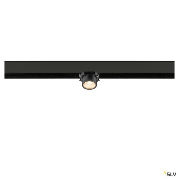 SLV 1008983 FIX-IT!, 48V, DALI, eckig, Surface mounted track, Spot, 2700K, 6.6 W, 36°, gold / schwarz