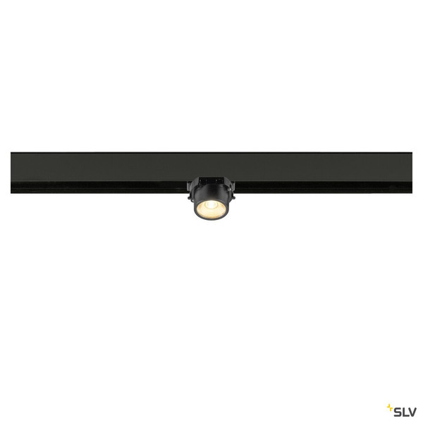 SLV 1008992 FIX-IT!, 48V, DALI, eckig, Surface mounted track, Spot, 2000-3000K, 7.4 W, 36°, bronze / schwarz