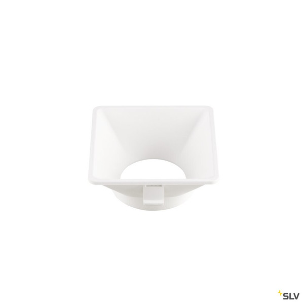 SLV 1008997 FIX-IT! Dekoeinsatz eckig weiß
