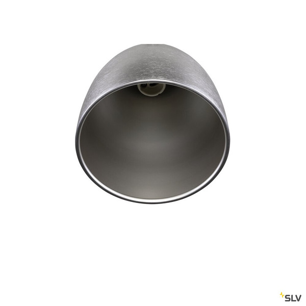 SLV 1009140 PARA CONE 14, Pendelleuchte für 1 Phasen System, GU10, aluminium