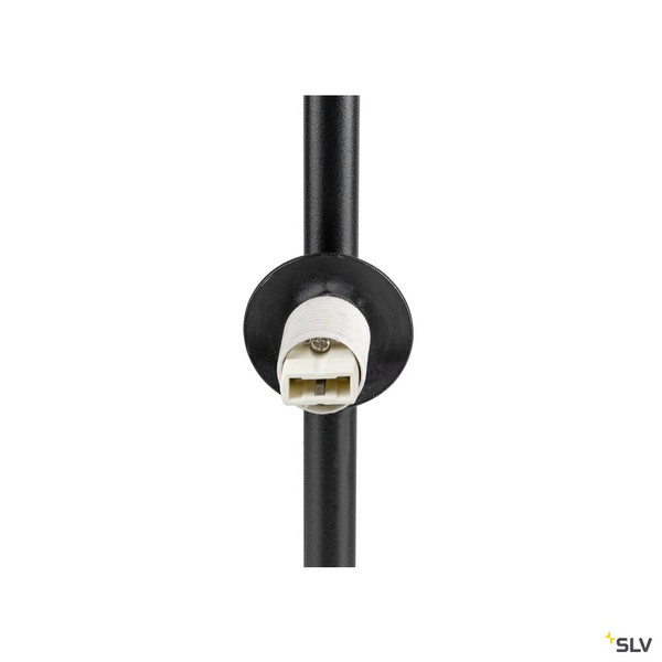 SLV 1009142 SUN FL, G9, Stehleuchte, rund, 1 x max. 5 W, IP20, schwarz