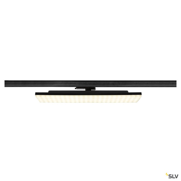 SLV 1009146 SIGHT PANEL, 3~ Spot, rechteckig, 3000 K, 38 W, 70°, schwarz