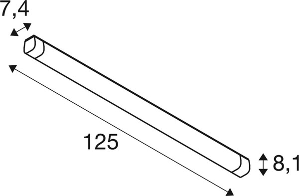 SLV 1009172 WATERPROOF, V EASY 1200 43 840 ML IP65