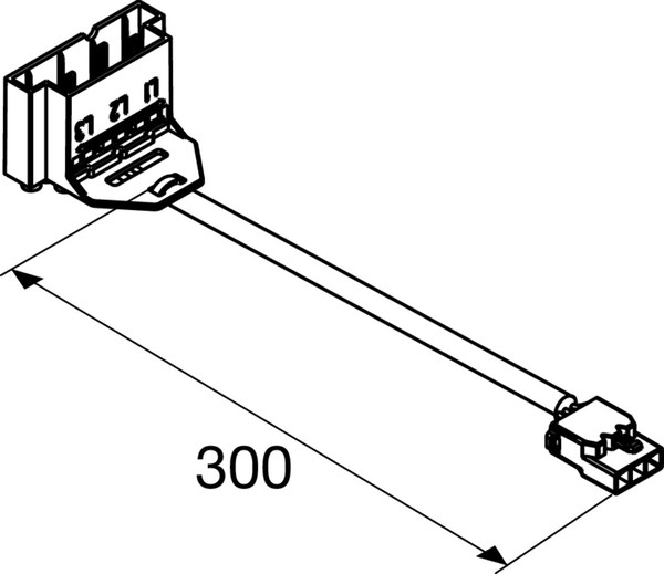 SLV 1009196 RETRO, CON 3P002 Connector 3-pin plug