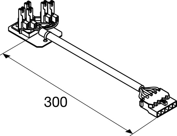 SLV 1009205 RETRO, CON 5P104 Connector 5-pin plug