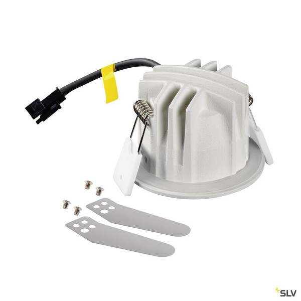 SLV 1009302 NUMINOS® XS, Deckeneinbauleuchte, 3000 K, 40°, IP20, rund, weiß