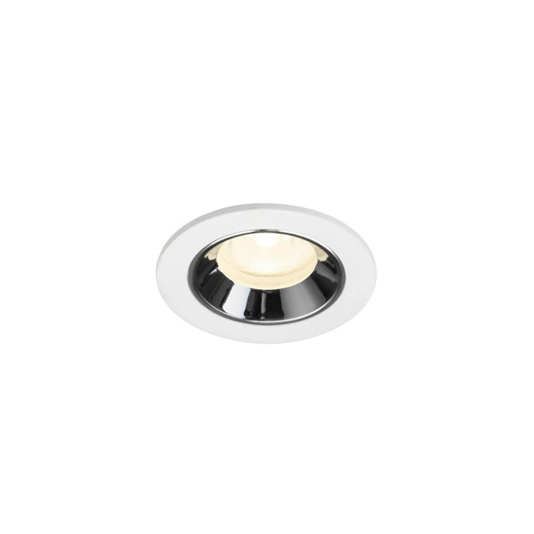 SLV 1009321 NUMINOS XS, Deckeneinbauleuchte weiß/chrom 4000K 40°
