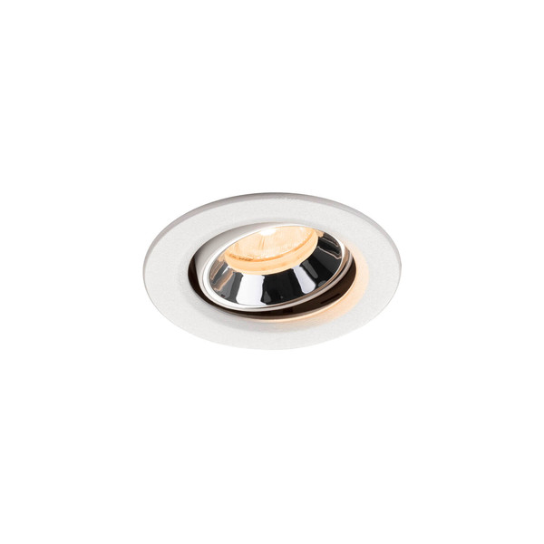 SLV 1009336 NUMINOS MOVE XS, Deckeneinbauleuchte weiß/chrom 2700K 20°