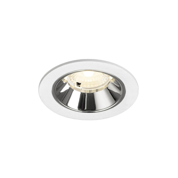 SLV 1009483 NUMINOS S, Deckeneinbauleuchte weiß/chrom 4000K 40°