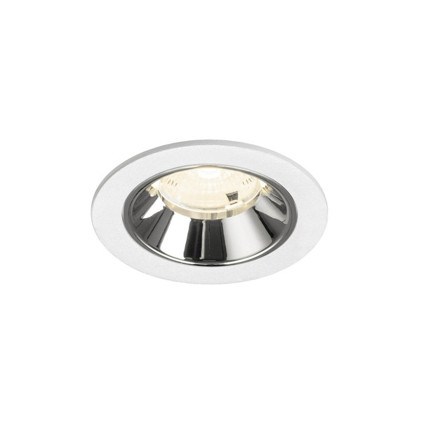 SLV 1009486 NUMINOS S, Deckeneinbauleuchte weiß/chrom 4000K 55°