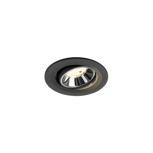 SLV 1009531 NUMINOS MOVE S, Deckeneinbauleuchte schwarz/chrom 4000K 55°
