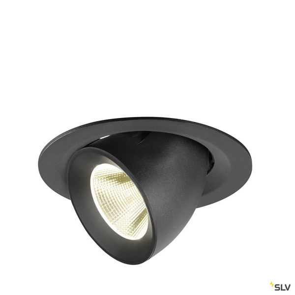 SLV 1009577 NUMINOS® GIMBLE M, Deckeneinbauleuchte,, 4000 K, 20°, schwarz