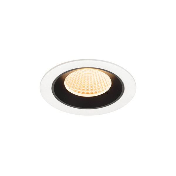 SLV 1009607 NUMINOS M, Deckeneinbauleuchte weiß/schwarz 2700K 40°