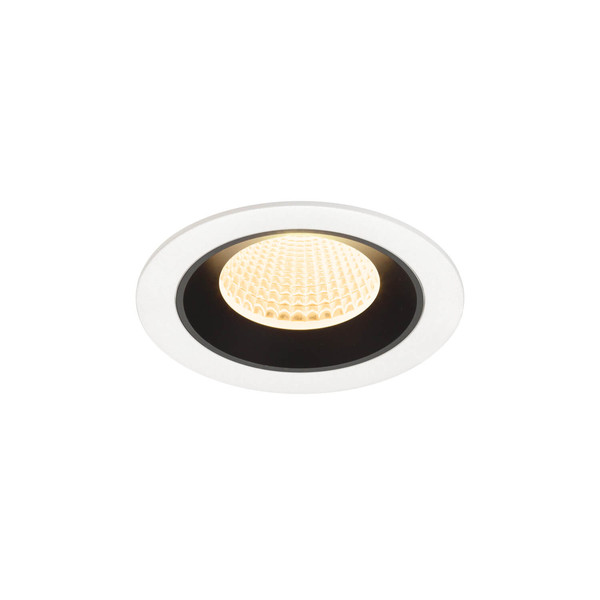 SLV 1009625 NUMINOS M, Deckeneinbauleuchte weiß/schwarz 3000K 40°