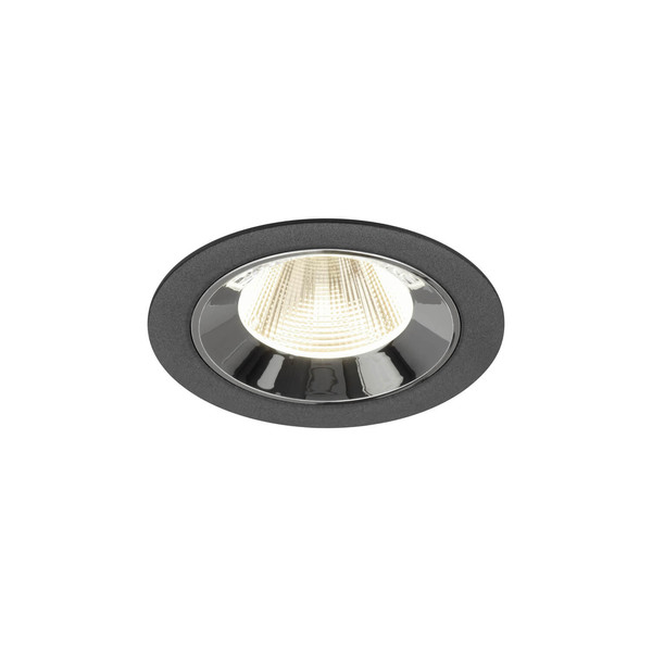 SLV 1009633 NUMINOS M, Deckeneinbauleuchte schwarz/chrom 4000K 20°