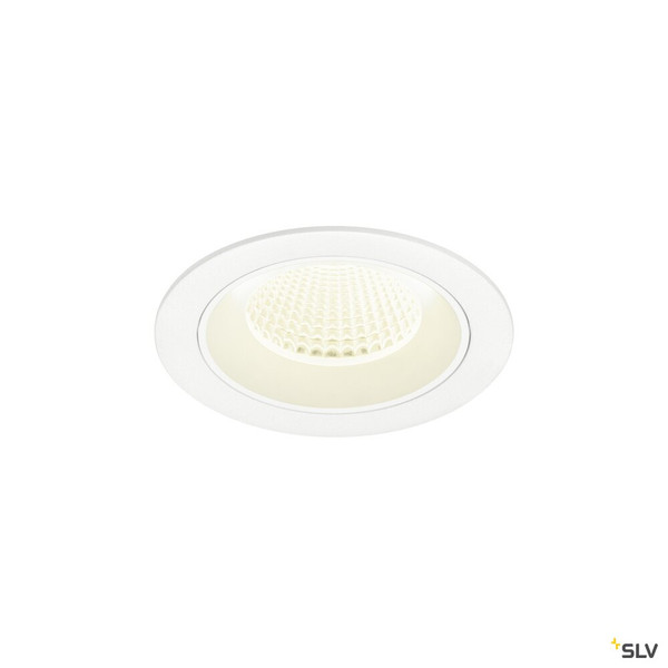 SLV 1009644 NUMINOS® M, Deckeneinbauleuchte, 4000 K, 40°, IP20, rund, weiß