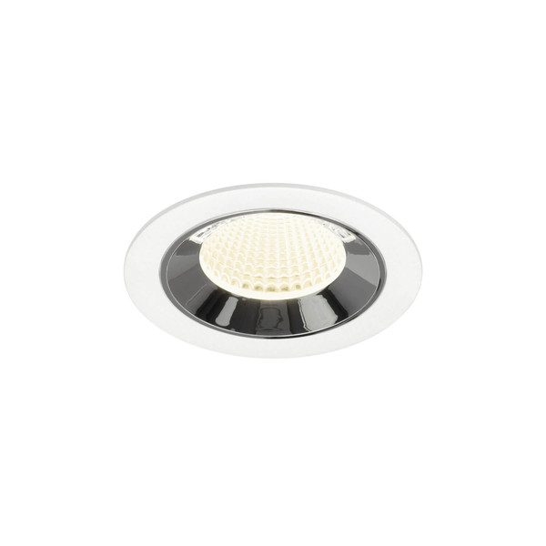 SLV 1009645 NUMINOS M, Deckeneinbauleuchte weiß/chrom 4000K 40°