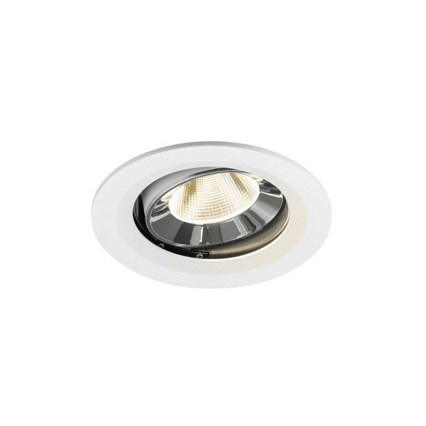 SLV 1009696 NUMINOS MOVE M, Deckeneinbauleuchte weiß/chrom 4000K 20°