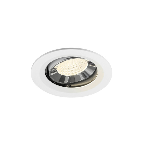 SLV 1009702 NUMINOS MOVE M, Deckeneinbauleuchte weiß/chrom 4000K 55°