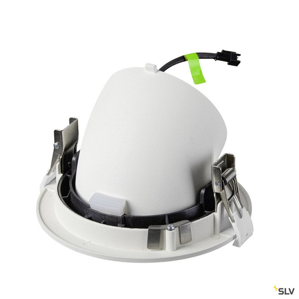 SLV 1009716 NUMINOS® GIMBLE L, Deckeneinbauleuchte, 2700 K, 40°, IP20, rund, weiß