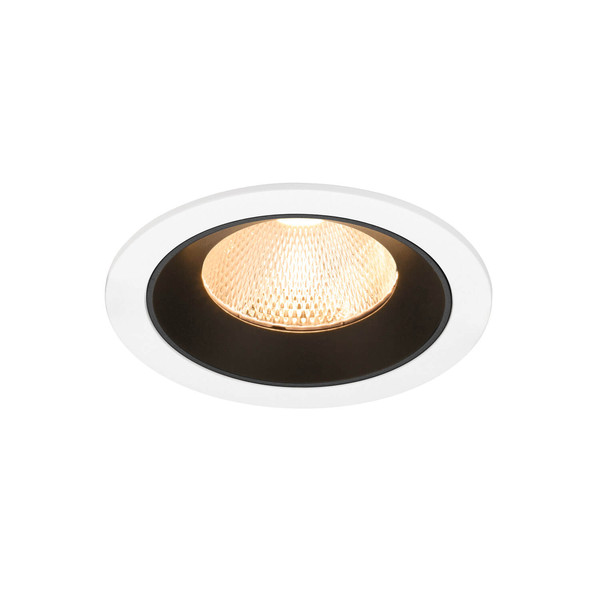 SLV 1009765 NUMINOS L, Deckeneinbauleuchte weiß/schwarz 2700K 20°