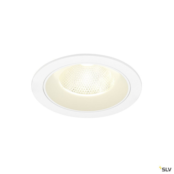 SLV 1009802 NUMINOS® L, Deckeneinbauleuchte, 4000 K, 20°, IP20, rund, weiß