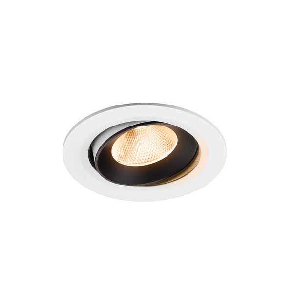 SLV 1009819 NUMINOS MOVE L, Deckeneinbauleuchte weiß/schwarz 2700K 20°