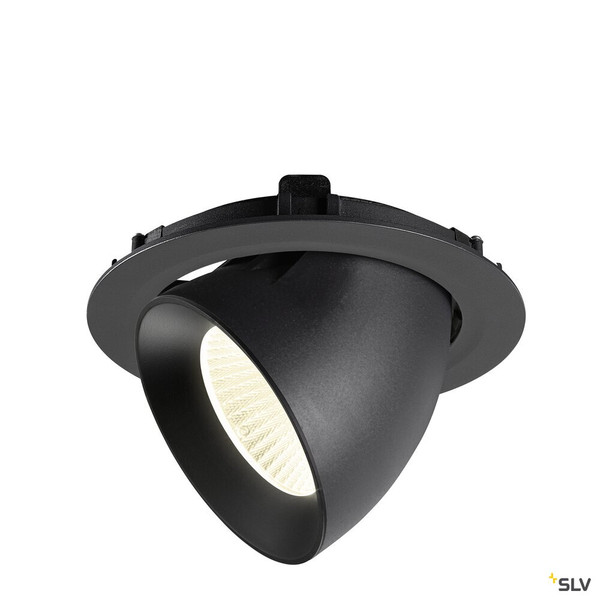 SLV 1009903 NUMINOS® GIMBLE XL, Deckeneinbauleuchte,, 4000 K, 40°, schwarz