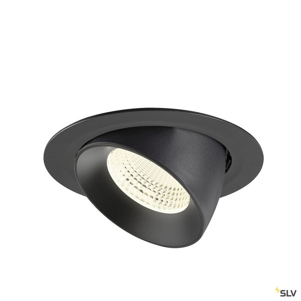 SLV 1009906 NUMINOS® GIMBLE XL, Deckeneinbauleuchte,, 4000 K, 55°, schwarz