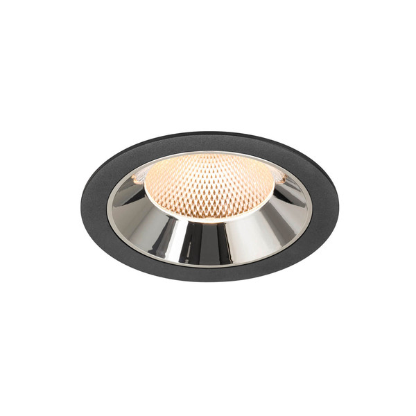 SLV 1009923 NUMINOS XL, Deckeneinbauleuchte schwarz/chrom 2700K 40°