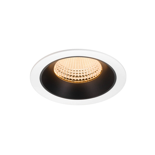 SLV 1009933 NUMINOS XL, Deckeneinbauleuchte weiß/schwarz 2700K 55°