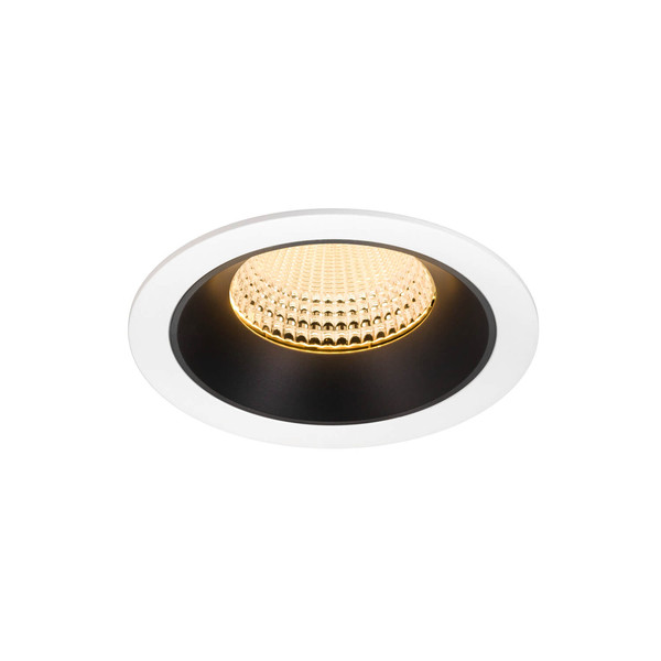 SLV 1009951 NUMINOS XL, Deckeneinbauleuchte weiß/schwarz 3000K 55°
