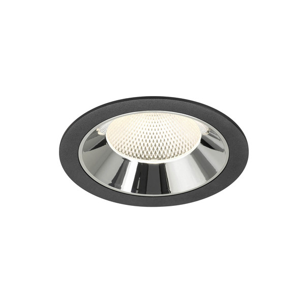 SLV 1009959 NUMINOS XL, Deckeneinbauleuchte schwarz/chrom 4000K 40°