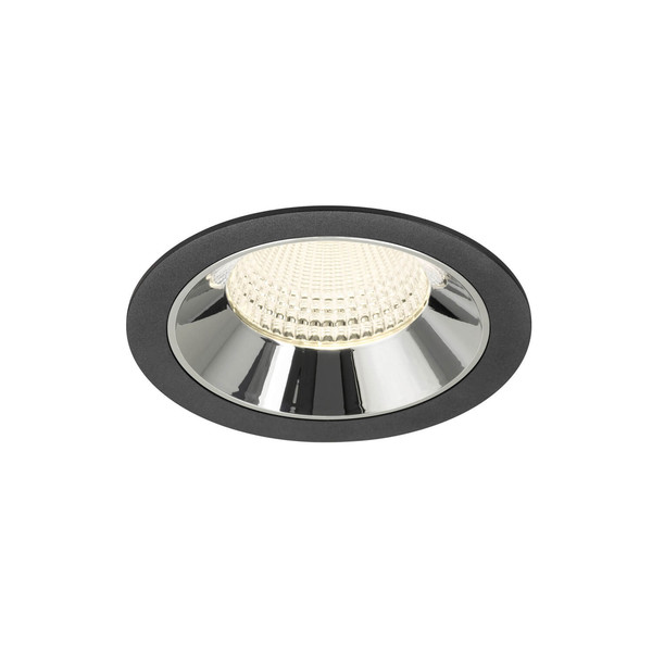SLV 1009962 NUMINOS XL, Deckeneinbauleuchte schwarz/chrom 4000K 55°