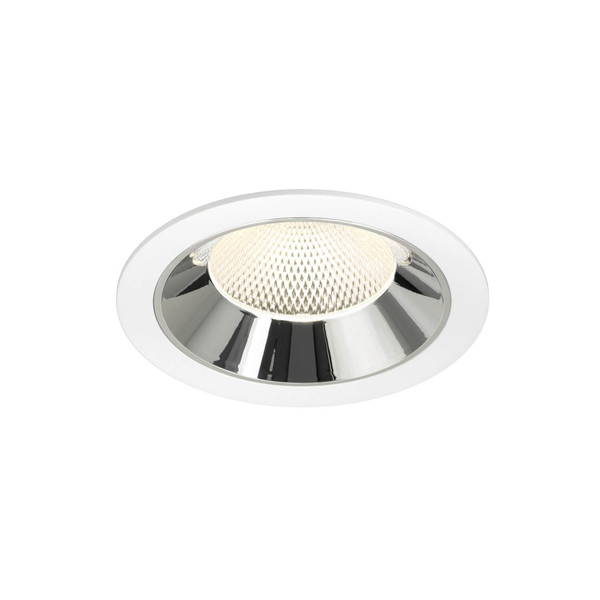 SLV 1009968 NUMINOS XL, Deckeneinbauleuchte weiß/chrom 4000K 40°