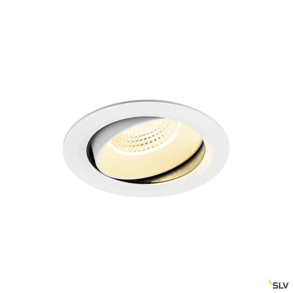 SLV 1010006 NUMINOS® MOVE XL, Deckeneinbauleuchte, 3000 K, 55°, IP20, rund, weiß