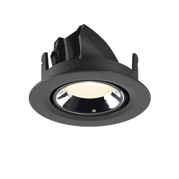 SLV 1010064 NUMINOS GIMBLE XS, Deckeneinbauleuchte schwarz/chrom 4000K 20°