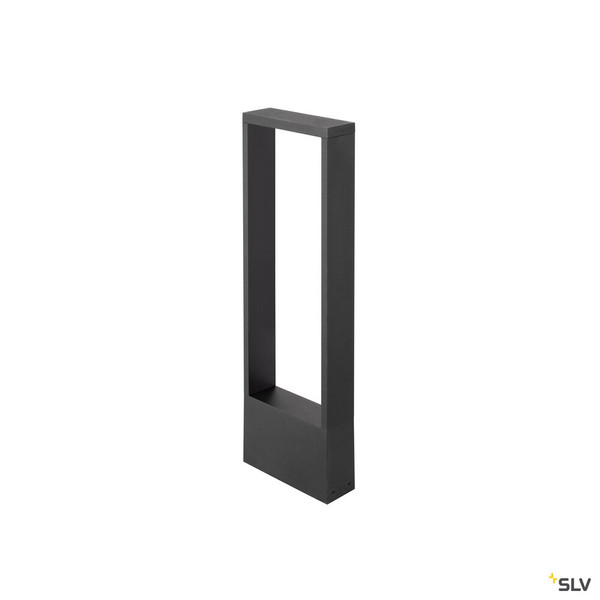 SLV 1010106 FLATT II 62, Stehleuchte, PHASE, 2700 K, IP65, quadratisch, schwarz