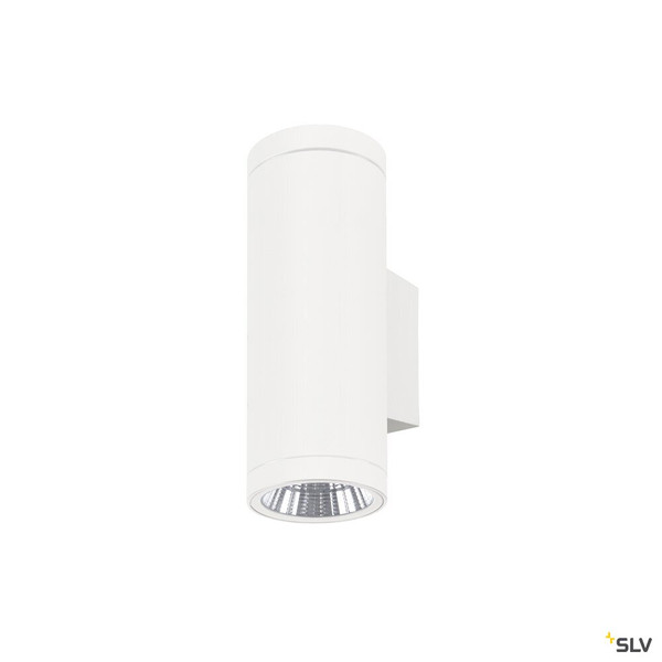 SLV 1010170 HELIA PRO L, Wandaufbauleuchte, single, DALI, P1, zylindrisch, 2700 K, 10 W, 24°, weiß