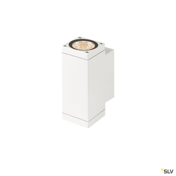 SLV 1010180 THEO PRO S, Wandaufbauleuchte, up/down, DALI, P1, rechteckig, 2700 K, 6 W, 24°, weiß