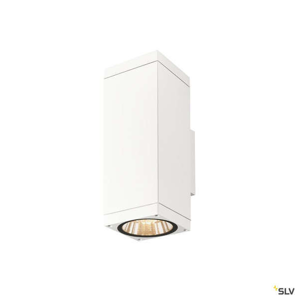 SLV 1010188 THEO PRO L, Wandaufbauleuchte, up/down, DALI, P1, 2700 K, 20 W, touch, 24°, weiß