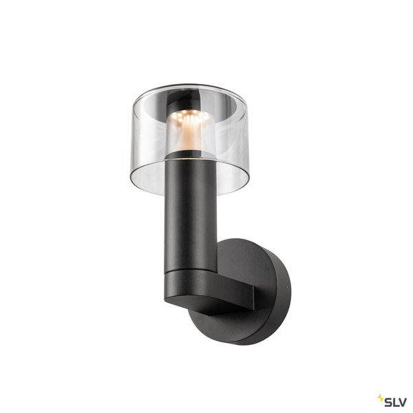 SLV 1010195 TAHA II, Wandaufbauleuchte, PHASE, 2200/2700 K, 10 W, schwarz