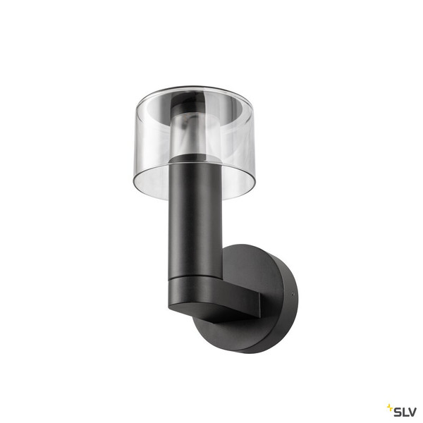 SLV 1010195 TAHA II, Wandaufbauleuchte, PHASE, 2200/2700 K, 10 W, schwarz